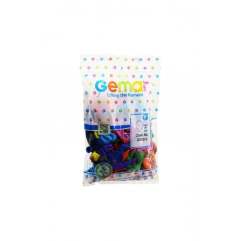10 İNÇ - 26CM KARIŞIK RENKLİ BASKILI BALON (5324)