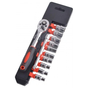 CR-V SOCKET SET 12 PARÇA 1/2 inç VAKUMLU LOKMA SETİ (5324)