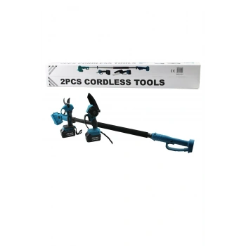 BN-5 CORDLESS TOOLS LTJ-6A ZZ-01 2 PCS SET 6" BUDAMA DAL KESME TESTERE=ŞARJLI--YAĞSIZ - ZİN