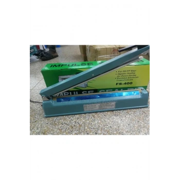 40Cm Metal Gövde Poşet Ağzı Yapıştırma Kapatma Makinası FS-400 (5324)