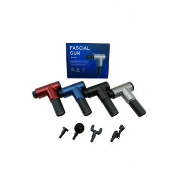 MASAJ TABANCASI ALETİ 4PCS BAŞLIK 6 KADEME HIZ SEVİYESİ USB ŞARJLI (5324)