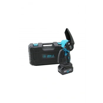 BANCO-800 CHAIN SAW YAĞLI - ZİNCİRLİ BN-5 LTJ-6A 6 İNÇ BUDAMA - DAL KESME MAKİNE ŞARJLI - 2 BATARYA