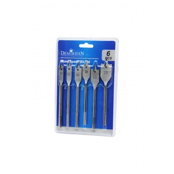 6 PARÇA YAPRAK MATKAP UCU SET10-12-16-18-20-25 (5324)