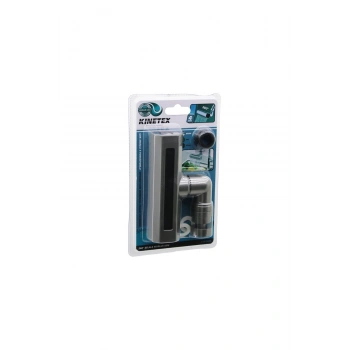 ANTRASİT GRİ GENİŞ - ŞELALE 4 FONKSİYONLU 360 DERECE OYNAR BAŞLIK PERLATÖR MUSLUK UCU KTX-3288 (5