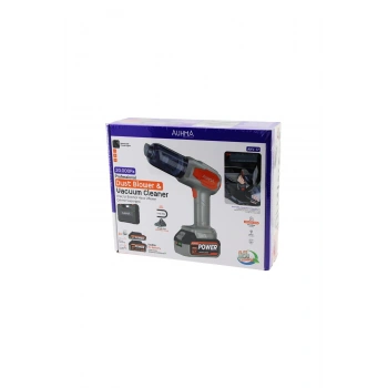 OTO ARAÇ TYPE-C SARJLI EL TİPİ BASINÇLI HAVA ÜFLEME - SÜPÜRGE MAKİNE YEDEK BATARYA - 2 X FİLTRE MİKR