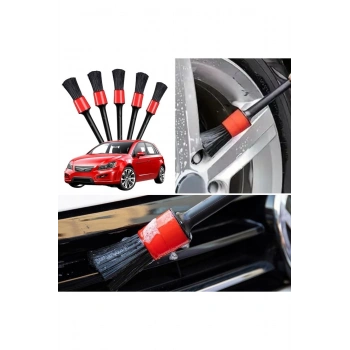 5’li Çok Amaçlı Araç İçi ve Dış Yüzey Temizlik & Detaylandırma Fırça Seti (5324)