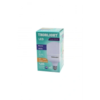 THORLIGHT T-30B 30W E27 TORCH T-SHAPE BEYAZ LED AMPUL 2580 LUMEN - 6400K - 18000 SAAT - 2835 SM