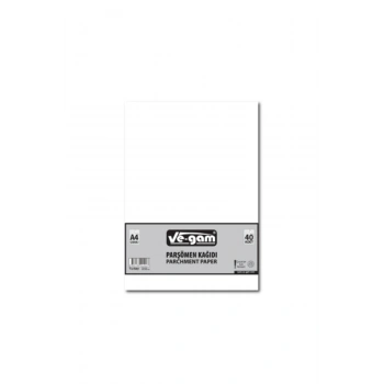 A4 40 PARÇA ÇİZGİSİZ PARŞÖMEN KAĞIDI (5324)
