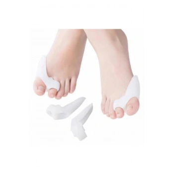 Baş Parmak Bunyon Silikonu Parmak Arası Destek Medikal Silikon Ağrı Azaltmaya Yardımcı