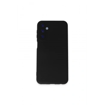 Samsung Galaxy M14 5g Kılıf Nano İçi Kadife Silikon - Siyah