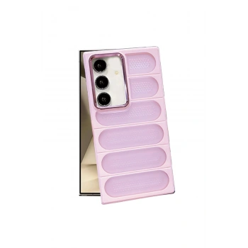 Samsung Galaxy S24 Kılıf Airmax Silikon Kapak - Pembe