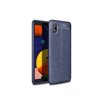 Samsung Galaxy A01 Core Kılıf Auto Focus Kapak - Lacivert