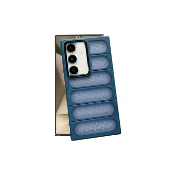 Samsung Galaxy S24 Plus Kılıf Airmax Silikon Kapak - Lacivert