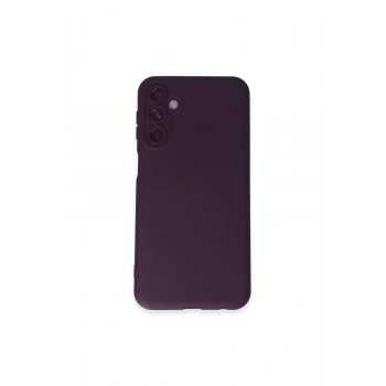 Samsung Galaxy M14 5g Kılıf Nano İçi Kadife Silikon - Mor