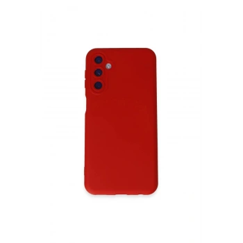 Samsung Galaxy M34 5g Kılıf Nano İçi Kadife Silikon - Kırmızı