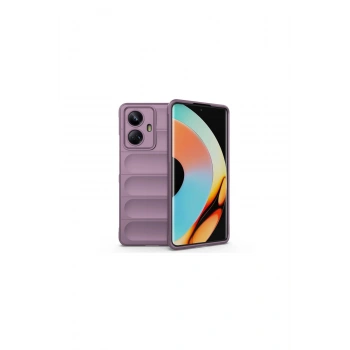 Realme 10 Pro 5g Kılıf Optimum Silikon - Mor