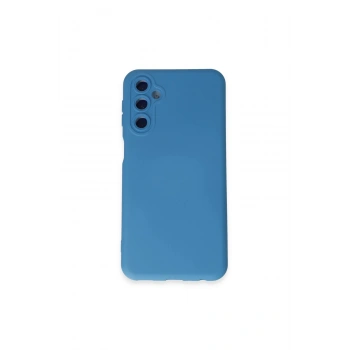 Samsung Galaxy M14 5g Kılıf Nano İçi Kadife Silikon - Mavi