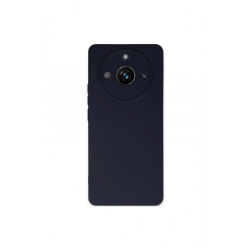 Realme 11 Pro Kılıf Nano İçi Kadife Silikon - Lacivert