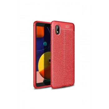 Samsung Galaxy A01 Core Kılıf Auto Focus Kapak - Kırmızı