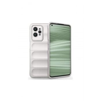 Realme Gt2 Pro 5g Kılıf Optimum Silikon - Krem