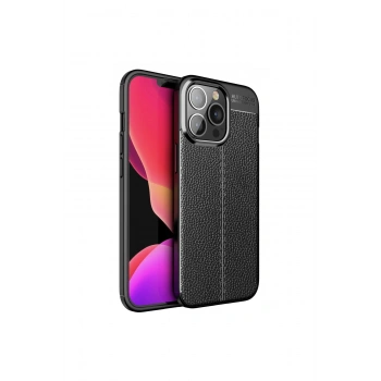 İphone 13 Pro Max Kılıf Auto Focus Kapak - Siyah