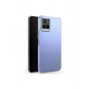 Vivo Y21s Kılıf Lüx Şeffaf Silikon