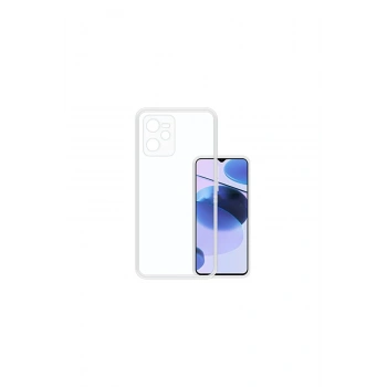 Realme C35 Kılıf Lüx Şeffaf Silikon