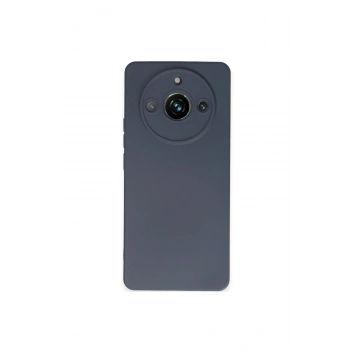 Realme 11 Pro Kılıf Nano İçi Kadife Silikon - Gri