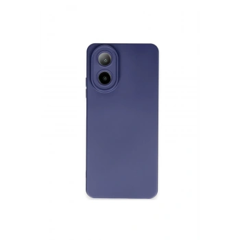 Oppo A38 Kılıf Nano İçi Kadife Silikon - Lacivert