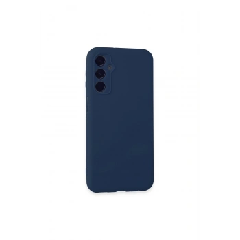 Samsung Galaxy M34 5g Kılıf First Silikon - Lacivert