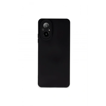 Realme 12 Lite Kılıf Nano İçi Kadife Silikon - Siyah