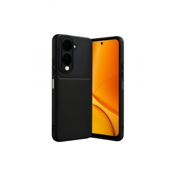 Vivo Y29s Auto Focus Karbon Kapak - Siyah