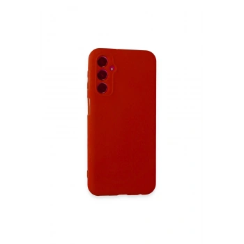 Samsung Galaxy M34 5g Kılıf First Silikon - Kırmızı