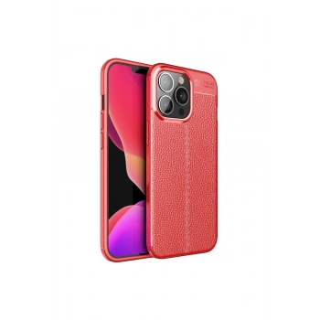 İphone 13 Pro Kılıf Auto Focus Kapak - Kırmızı