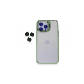 Joko İphone 15 Pro Max Kılıf Roblox Lens Standlı Kapak - Yeşil