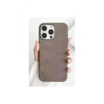 İphone 15 Pro Kılıf Karen Magsafe Kapak - Kahverengi