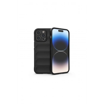 İphone 13 Pro Kılıf Optimum Silikon - Siyah