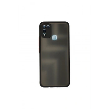 İnfinix Hot 10 Play Kılıf Montreal Silikon Kapak - Siyah