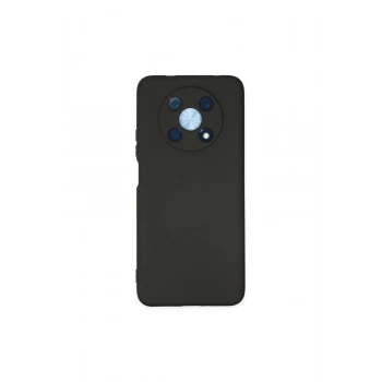 Huawei Nova Y90 Kılıf Nano İçi Kadife Silikon - Siyah