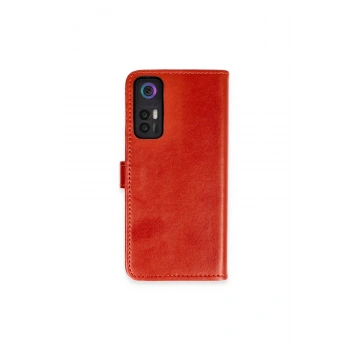 Tcl 30 Kılıf Trend S Plus Kapaklı Kılıf - Kırmızı