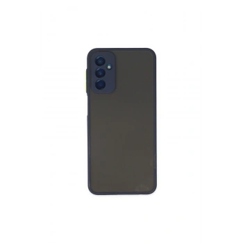 Samsung Galaxy M13 Kılıf Montreal Silikon Kapak - Lacivert