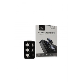 Joko Samsung Galaxy S24 Ultra Pvd Metal Kamera Lens - Siyah