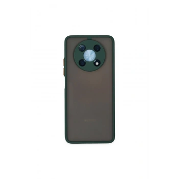 Huawei Nova Y90 Kılıf Montreal Silikon Kapak - Yeşil