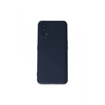 Realme 7 Pro Kılıf Nano İçi Kadife Silikon - Lacivert