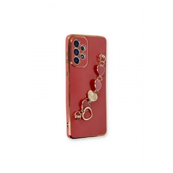 Samsung Galaxy A73 5g Kılıf Esila Silikon - Kırmızı