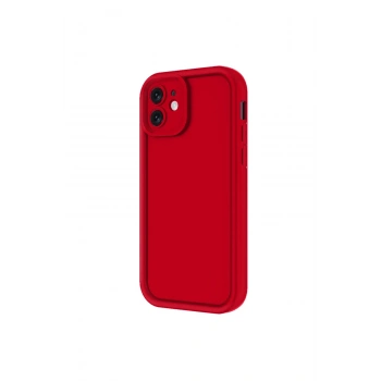 İphone 11 Kılıf Viera Silikon - Kırmızı