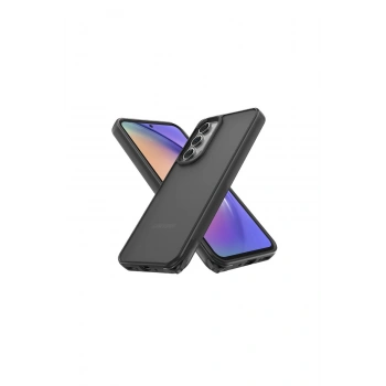 Samsung Galaxy A04s Kılıf Elegant Kapak - Siyah