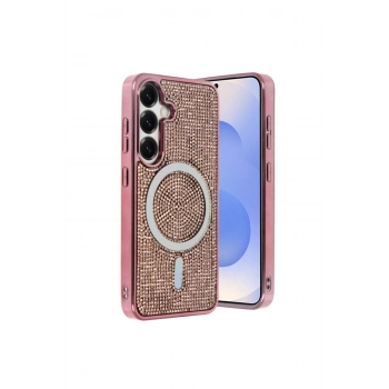 Joko Samsung Galaxy S25 Helen Magsafe Kapak - Pembe