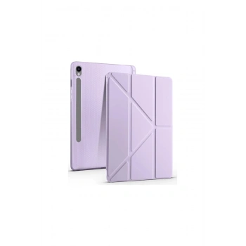 Samsung Galaxy Tab S10 Fe Plus 13.1 Kalemlikli Mars Tablet Kılıfı - Lila