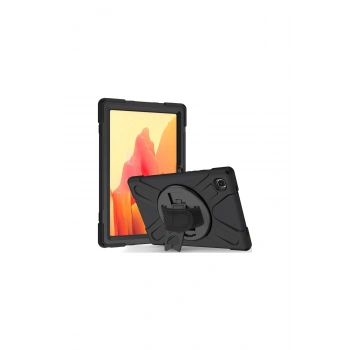 Samsung Galaxy T500 Tab A7 10.4 Kılıf Amazing Tablet Kapak - Siyah